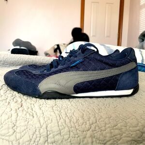 Speedcat Puma Shoes suede blue navy 10.5 men’s 12 women’s